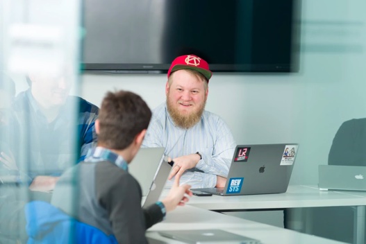 Employee working